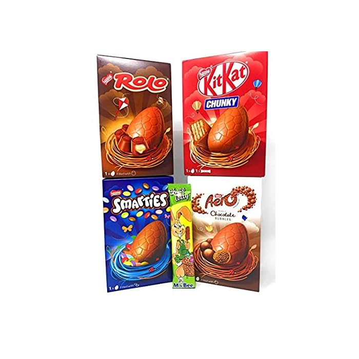 Buy Nestle Chocolate Easter Eggs and Easter Bunny Chocolate Lollies (4