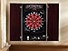 Viper Metropolitan Electronic Soft Tip Dartboard Cabinet: Cabinet Only (No Dartboard), Mahogany Finish