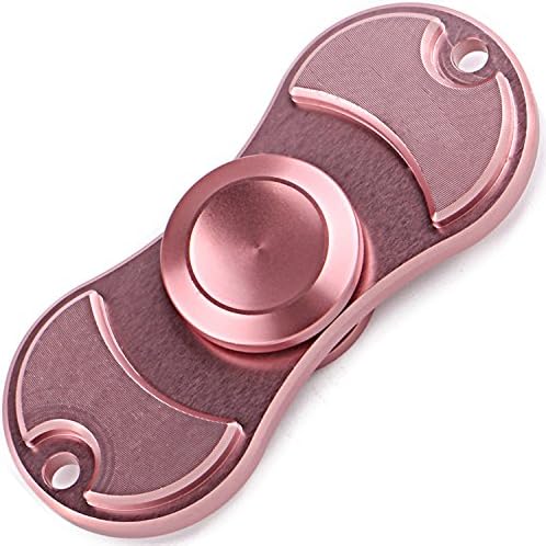 SWEEW Hand Spinner High Speed A aluminium alloy Metal EDC Fidget Toys Relieving ADHD, Anxiety, Stress, Boredom and Great Gift for Autism Adult Children (Pink)