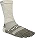 Injinji 2.0 Outdoor Original Weight Crew Nuwwol Socks, Oatmeal, Large