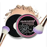 Luxsego Brush Color Removal Sponge, Makeup Brush Cleaner, Easily & Swiftly Switch to Next Color/Remove Shadow Color, Perfect for Wet Eyeshadow Application