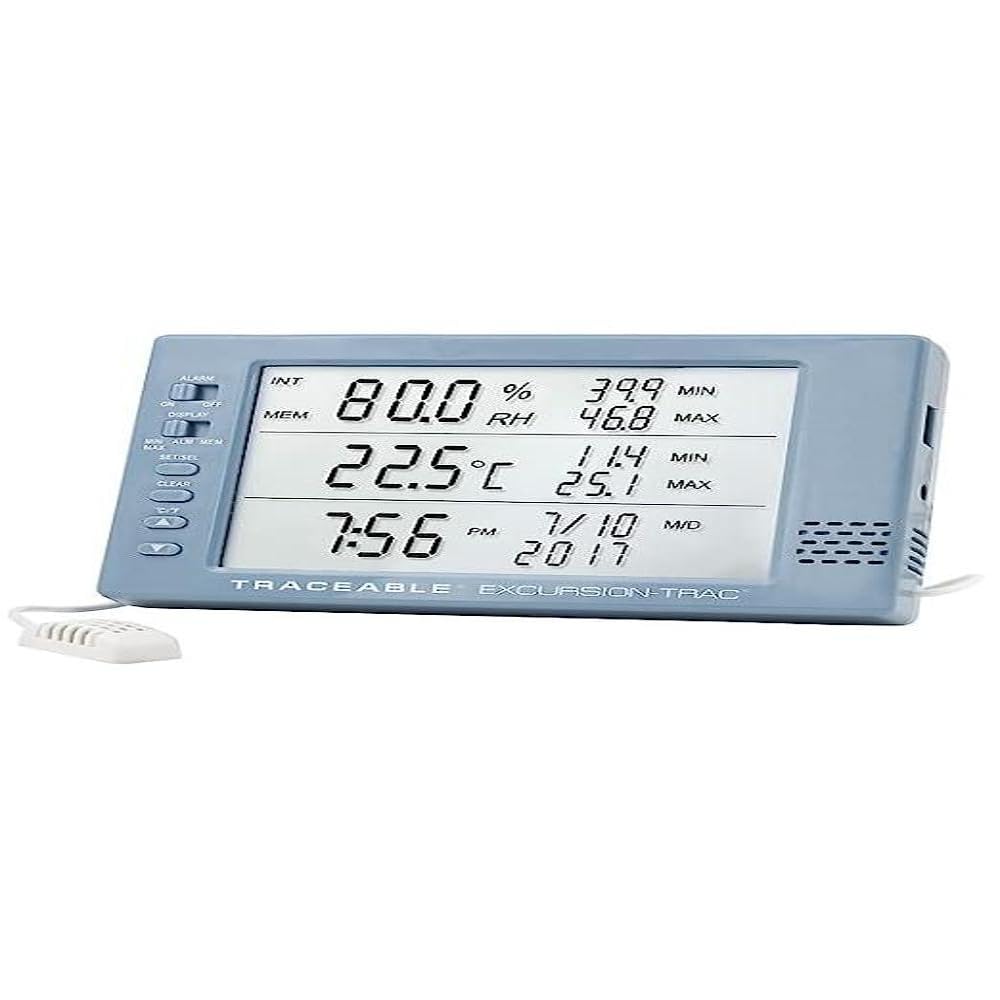 Cole-Parmer Traceable Excursion-Trac™ Thermohygrometer with Calibration
