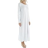 P-Jamas Women's 386661 Butterknits Leopard Long Sleeve Long Gown