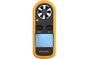 Wind Meter Handheld Digital Anemometers Air Flow Meter Thermometer - axGear