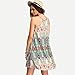 Women Dresses Folk-Custom Cocktail Party Evening Mini Dress Beach Sundress for Summer