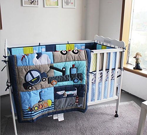 boy crib bumper