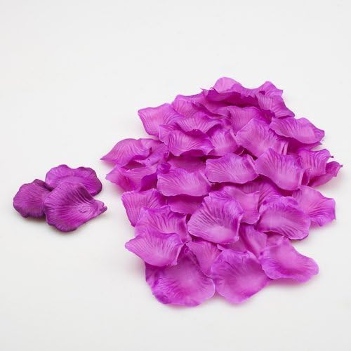 Richland® Silk Rose Petals Purple 1000 Count Amazon.co.uk Kitchen & Home