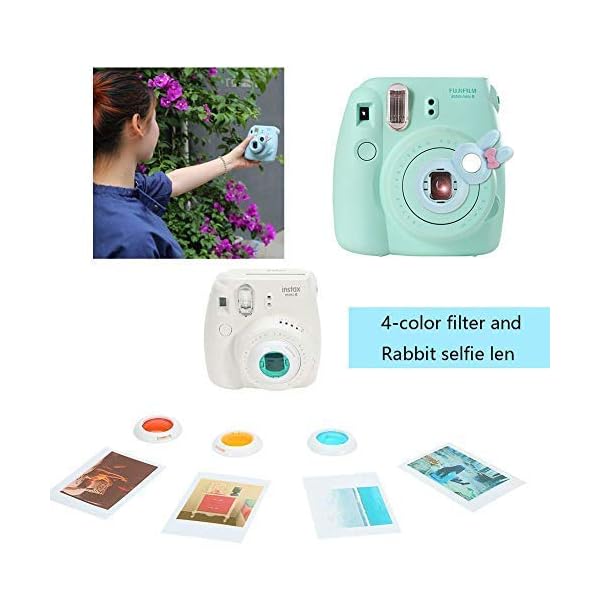 SAIKA Instant Camera Zubehör-Paket Kompatibel für Fujifilm Instax Mini 9 / Mini 8plus / Mini 8 Sofortbildfilmkamera… – Bild 6