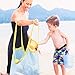 Foldable Sand Away Beach Mesh Bag for Children Kids Toys Shell Collect - Color Random