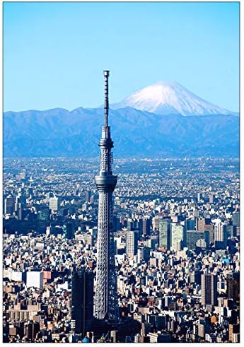 Amazon ピンナップ ポストカード 50枚 Ty4 東京スカイツリー 富士山 縦 文房具 オフィス用品 文房具 オフィス用品