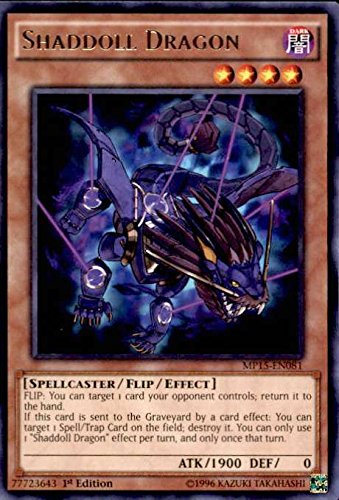 Yu-Gi-Oh! - Shaddoll Dragon (MP15-EN081) - Mega Pack 2015 - 1st Edition - Rare