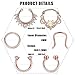 FHMZ Belly Button Rings Surgical Steel