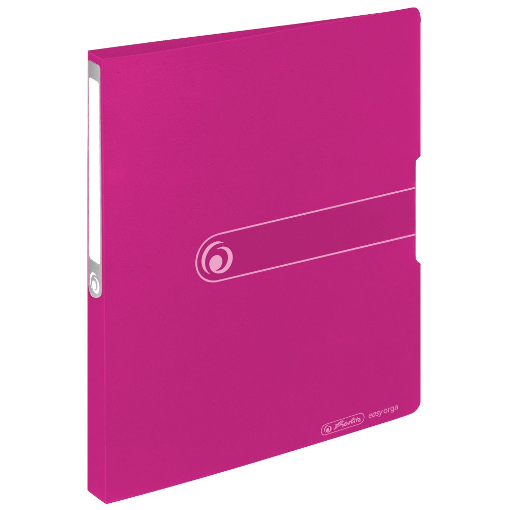 Herlitz 11205747 Ring Binder A4 Polypropylene 2-Ring Combination Mechanism 2.7 cm Spine 16 mm Filling Height Opaque Berry