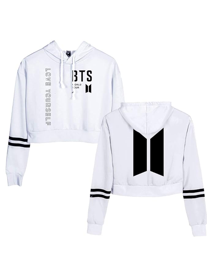 bts white hoodie