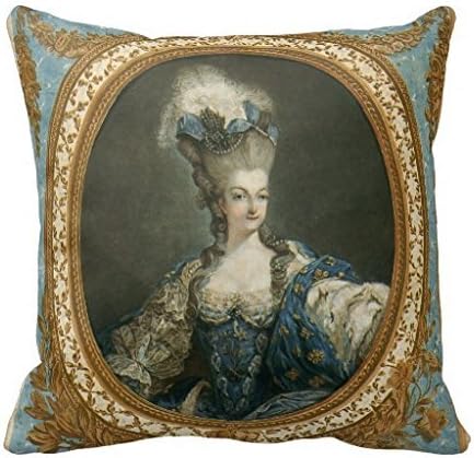Janinet Portrait Of Marie Antoinette Fine Art Throw R1bb585a8e700421b943cd4fd1556a994 I5fqz 8byvr Pillow Case 18" 18"