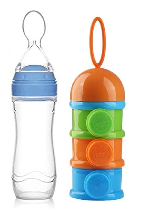 Buy Manan Shopee Baby Squeeze Food Grade Silicone Bpa Free Spoon