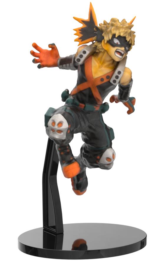Banpresto My Hero Academia King Of Artist Katsuki Bakugo Figure Multiple Colors Toys Games Amazon Com