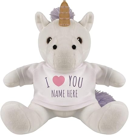 unicornio peluche pequeño