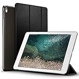 iPad Pro 12.9 2017 Case, ESR Lightweight Smart Case Trifold Stand with Auto Sleep/Wake Function, Microfiber Lining, Hard Back Cover for Apple iPad Pro 12.9"(Black) (Electronics)