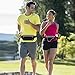 Running Belt,Gritin Waist Pack Fitness Belt W Headphone Hole - Soft Sweat-proof Fabric and Adjustable Elastic Strap Perfect Fit for Waist Curve - Super Comfortable and Convenient for Running