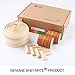 BABY MATE New Generation Baby Proofing Edge Guards & Corner Guards Set(20' Feet/6M Edges & Tapes + 4 Corners, Light Oak) - Child Proof Corner Guard Foam Bumper Kit Roving Bumpers for Coffee Table NGT