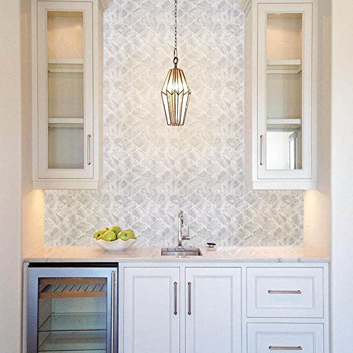 Vamos Tile Premium Anti Mold Peel and Stick Tile Backsplash,Self Adhesive Wall Tiles for Kitchen & Bathroom-10" x 10"(6 Sheets)