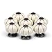 YDO(TM) Pumpkin Knobs Ivory Kitchen Cabinet Pull Ceramic Handle 8pcs