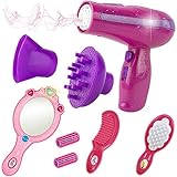 Vogue Girls Beauty Salon Fashion Play Set with Hairdryer, Mirror & Styling Accessories