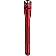 Maglite Mini LED 2-Cell AA Flashlight with Holster, Red