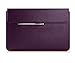 FYY Case for Surface Pro 3, Premium PU Leather Sleeve Case with Pockets for Microsoft Pro 3 (2014 Version)/Surface Pro 4/ASUS Transformer Book T300 Chi (with Exquisite Stylus) Purple