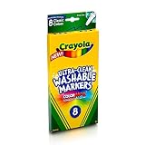 Crayola 8ct Washable Markers Fine