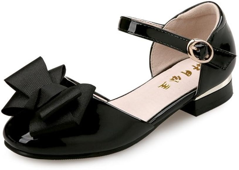 black shoes with little heel