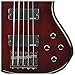 Schecter Stiletto Extreme-5 Bass Guitar, Black Cherry