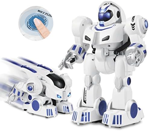 Remote Control Robot, Wireless Transformers Robot Car, One key Change with 2 Different Mode Dancing,Walking,Turn Right/Left