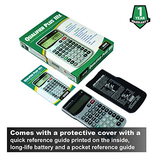 Calculated Industries 3415 Qualifier Plus IIIx Advanced Real Estate
