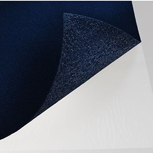 Floori Comfort Carpet Tiles, Blue - Set of 6 Tiles, 40x40cm (1m²) | Self Adhesive, Easy to Install | 7 Colours Available