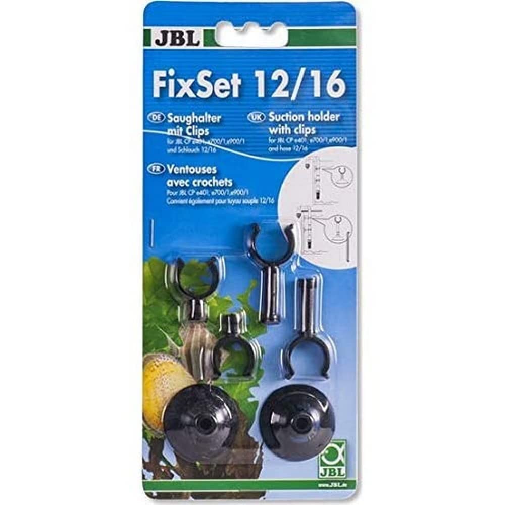 JBL FixSet 12/16 CristalProfi e4/7/901,2, Universal set with suction pads and spacers for external filters