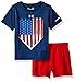 Under Armour Baby Boys' Bodysuit OR Infant Tee/Tank Short Set, Blackout Navy, 3-6M