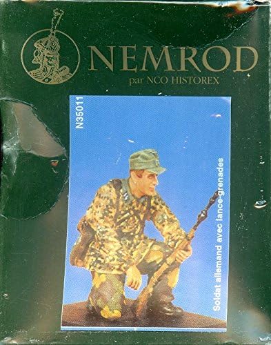 Nemrod/Historex 1:35 Soldat Allemand avec Lance Grenades Resin Figure #N35011