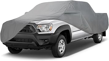 Amazon Com Coverking Uvctmsei98 Universal Fit Car Cover For Mini Truck With Short Bed Extended Cab Triguard Light Weather Outdoor Gray Automotive