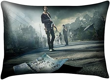 The Walking Dead Pillow Case Daryl Dixon Pillowcase Twin Sides Pillowcase cover Size 20x30 Inch
