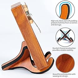 Kalimba Stand Wood Thumb Piano Display Stand