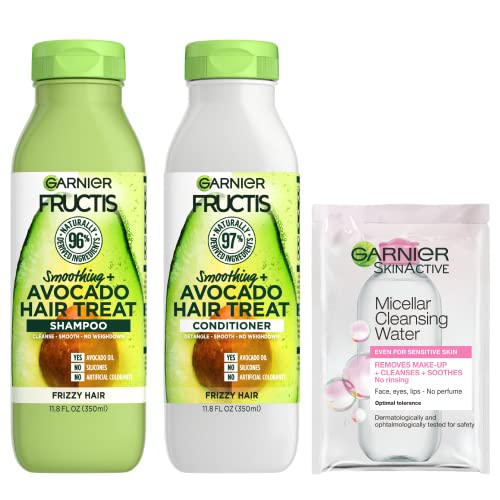 Garnier Haircare Fructis Smoothing Treat Shampoo and Conditioner, 98