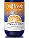 Refresh Skin Therapy – Vitamin C Serum with Ferulic and Hyaluronic Acid, Age-Defying Skin Care Serum, Vegan, Alcohol and Fragrance-Free Brightening Face Serum, 30ml