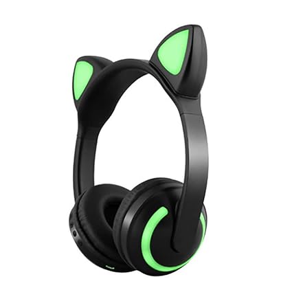 Cute Anime Girl With Cat Headphones