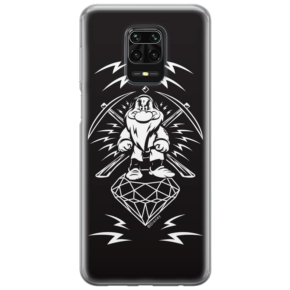 ERT GROUP mobile phone case for Xiaomi REDMI NOTE 9 PRO/ 9S original and officially Licensed Disney pattern Grumpy 001 optimally adapted to the shape of the mobile phone, case made of TPU
