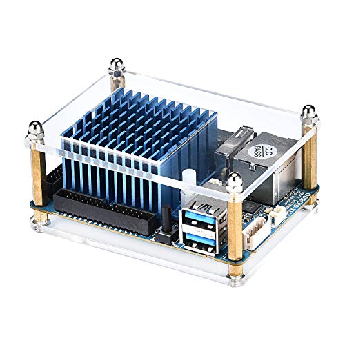 iUniker Odroid Xu4 Case, Odroid Xu4 Case, Acrylic Clear Case for Odroid Xu4 (for Xu4Q)