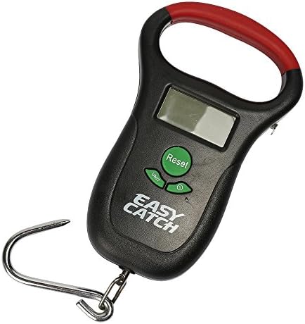YOGAYET Portable Fishing and Luggage Hanging Hook Multi-Purpose Scale With Tape Measure Max Weight 50lb/22kg (55Lbs 25Kg Black)