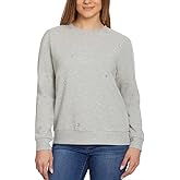 Gloria Vanderbilt Ladies' Embroidered Crewneck Long Sleeve Pullover