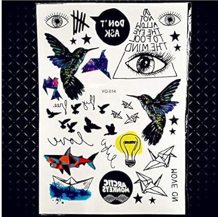 Ruofengpuzi Autocollant De Tatouageautocollant De Tatouage